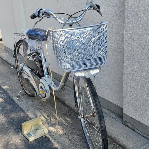 パナソニックVIVI電動アシスト自転車シティタイプ シルバー