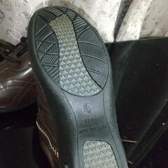 ブラウンレデース靴の画像