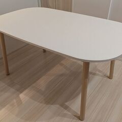 IKEA ダイニングテーブル 白い天板 VEDBO ヴェードボー...