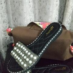 ビーズサンダルの画像