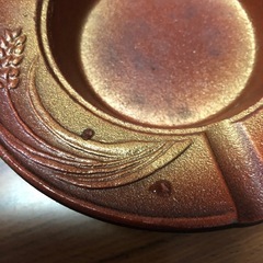 農協の円形灰皿の画像