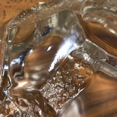クリアガラス 八角形 灰皿の画像