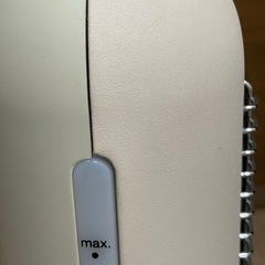 遠赤外線電気ストーブ スチーム付きの画像