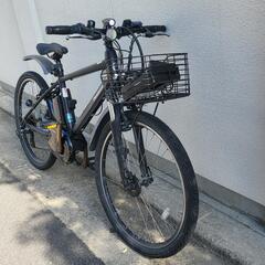 大阪 パナソニック ハリヤ 電動自転車 アシスト 新型 12Ah MTBロード