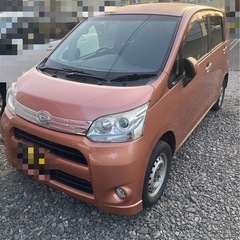 LA110Sムーヴカスタム NA 4WD 車検約10ヶ月付 コミコミ車 取り敢えずの足や代車にの画像