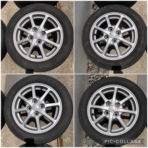 ホイール付き夏タイヤMOMO OUTRUN M-20 サイズ155/65/R14製造2019年 軽自動車用