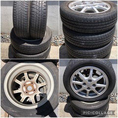 ホイール付き夏タイヤMOMO OUTRUN M-20 サイズ155/65/R14製造2019年 軽自動車用の画像