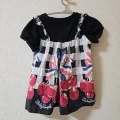 【160&100】シャーリーテンプル　親子リンクコーデ　ワンピース　ロリータの画像