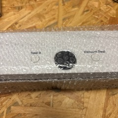 【新品未使用】真空パック機 ホワイトの画像