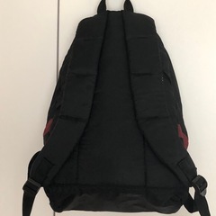 BRAVE MAN スポーツ バックパック 黒/赤の画像