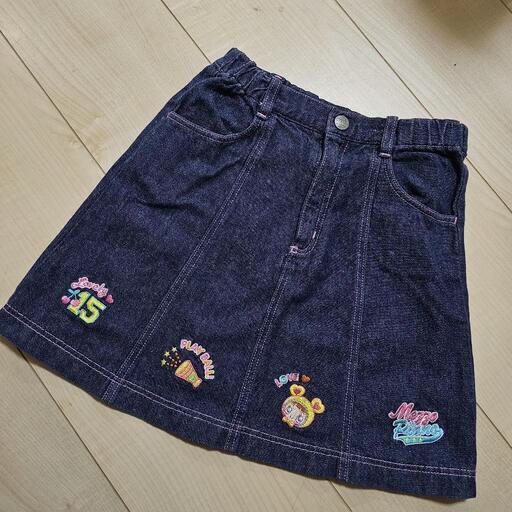 Amazon.co.jp: メゾピアノ160 デニムスカート ベリエちゃん 夏物
