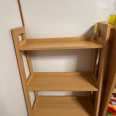 ニトリ？廃盤？収納棚の画像