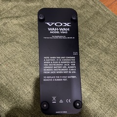 vox ワウペダルの画像
