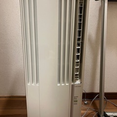 子供部屋にて使用　窓用エアコン　枠リモコン付き　