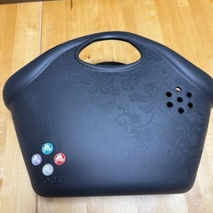 お値下げ可能　crocs クロックス　ボタニカル　花装飾　トート...