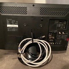 SHARP 22インチ　テレビ　6月29日30日受け取り可能な方
の画像