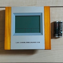 電波時計　置き型の画像