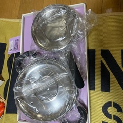 新品未使用 両手鍋＆片手鍋