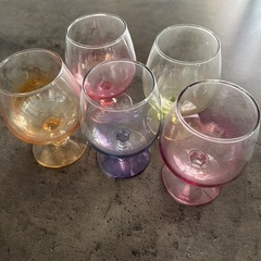グラス　5色　インテリア　花瓶