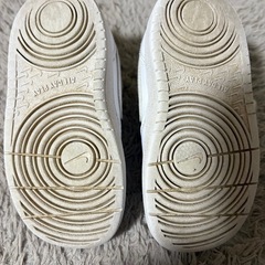 ナイキキッズスニーカー白14cmの画像