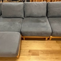 ソファー　soroi グレーの画像