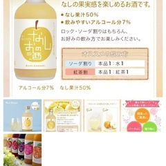 果汁60%なしのお酒　フルリア　2本の画像