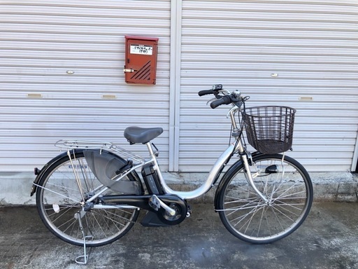 678 ヤマハ新機種電動アシスト自転車pasnatura26インチシルバー