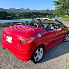 ★お値引きしました★プジョー　206cc 電動オープン　車検ほぼ2年付き令和9年5月まで　の画像