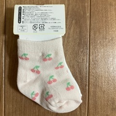 【未使用】ベビーくつ下2足組の画像