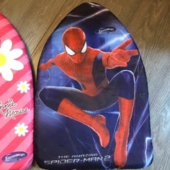 ビート板　ミニー　スパイダーマン　2枚の画像