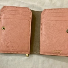 【中古】ラルコバレーノ 二つ折り ミニウォレット