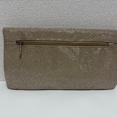 クラッチバッグ　ゴールドの画像