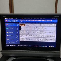 液晶カラーテレビ  32型 シャープの画像