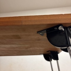 折りたためる机の画像