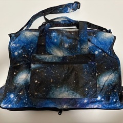HAPITAS　ボストンバッグ　ギャラクシー柄の画像