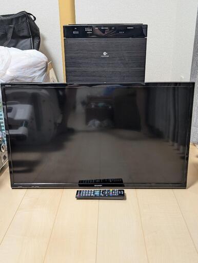 SHARP AQUOS 液晶テレビ LC-32W35 2017年製 動作確認済 シャープ アクオス 32型液晶テレビ 2017年製 LC-32W35 無線LAN内蔵