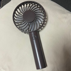 充電式　手持ち扇風機　ハンディファン