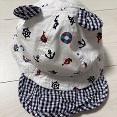 【美品】ベビー帽子 46cmの画像