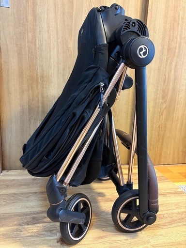 交渉中buggyguard付cybex サイベックスベビーカー ミオス ローズゴールド