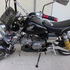 国産Z50J、モンキー、フルカスタム車124cc、部品のみ売りませの画像