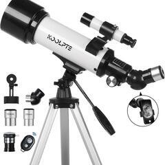 天体望遠鏡 口径70mm 焦点距離500mm 天文屈折望遠鏡 AZマウントの画像