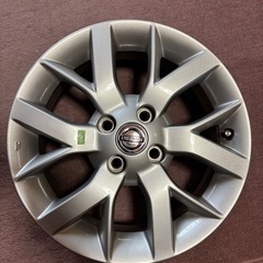 日産ノートe12純正15インチアルミホイールのみ (福ちゃん) 稲永