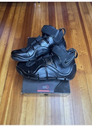 Nike Zoom LeBron 4 Black Anthracite