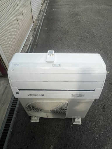 東芝大清快2022年製8畳用取付込‼️