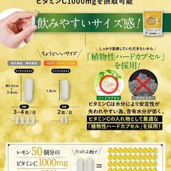 リポソームビタミンC配合 ピュアビタC 高濃度 ビタミンC サプリ 1,000の画像