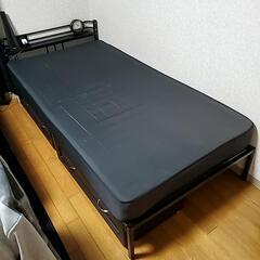 ニトリ シングルパイプベット コンセント付き - メルカリ