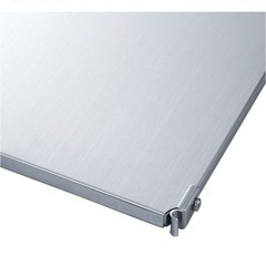 無印良品　ステンレスユニットシェルフ　追加棚　84cm