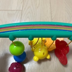 値下げ　
新生児から遊べる　ベビージムの画像
