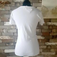 白　茶　Tシャツ　マイケルコースの画像