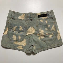レディース　デニムショートパンツの画像